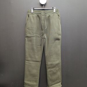 Blue Ice Men's Comfort Fleece Pants Sweatpant Medium Olive Green